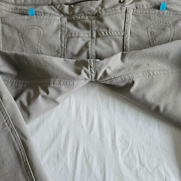 Lululemon Athletica Pants Womens 10 Gray Wide Leg Windbreaker Trail Hiking Y2K - Picture 14 of 16